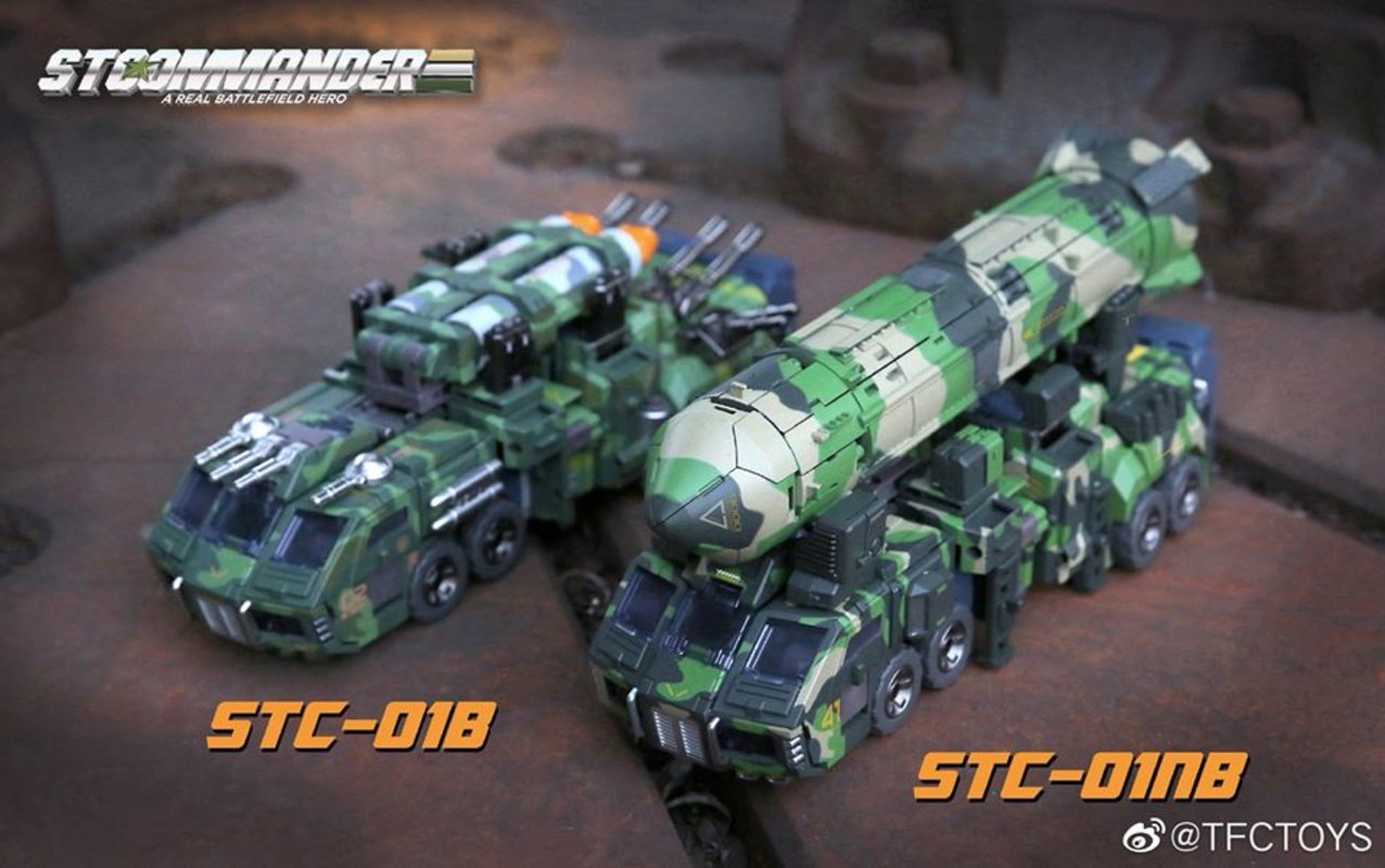 TFC Toys ST Commander Nuclear Blast Version Armor and Base Mode Images